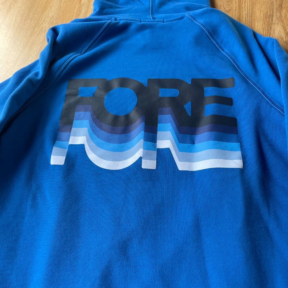 G/Fore French Women's Hooded Sweatshirt Gold Clothing Large - Picture 5 of 13